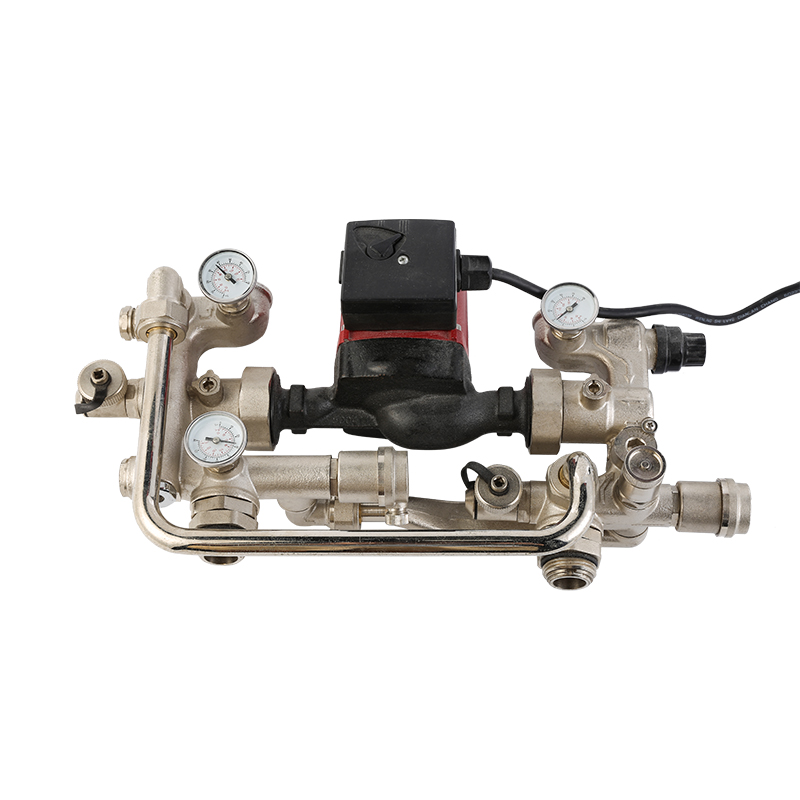 Válvula de sistema de control de mezcla de agua de piezas de calefacción por suelo radiante